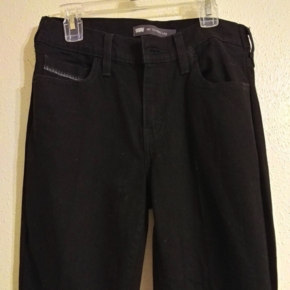Women's Levis 505 Straight Legs - Picture 1 of 7